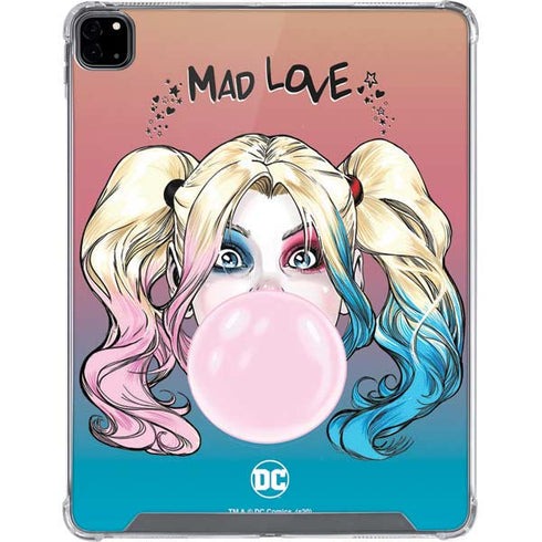 DC Comics Harley Quinn Mad Love iPad Pro 12.9in (2020) Clear Case
